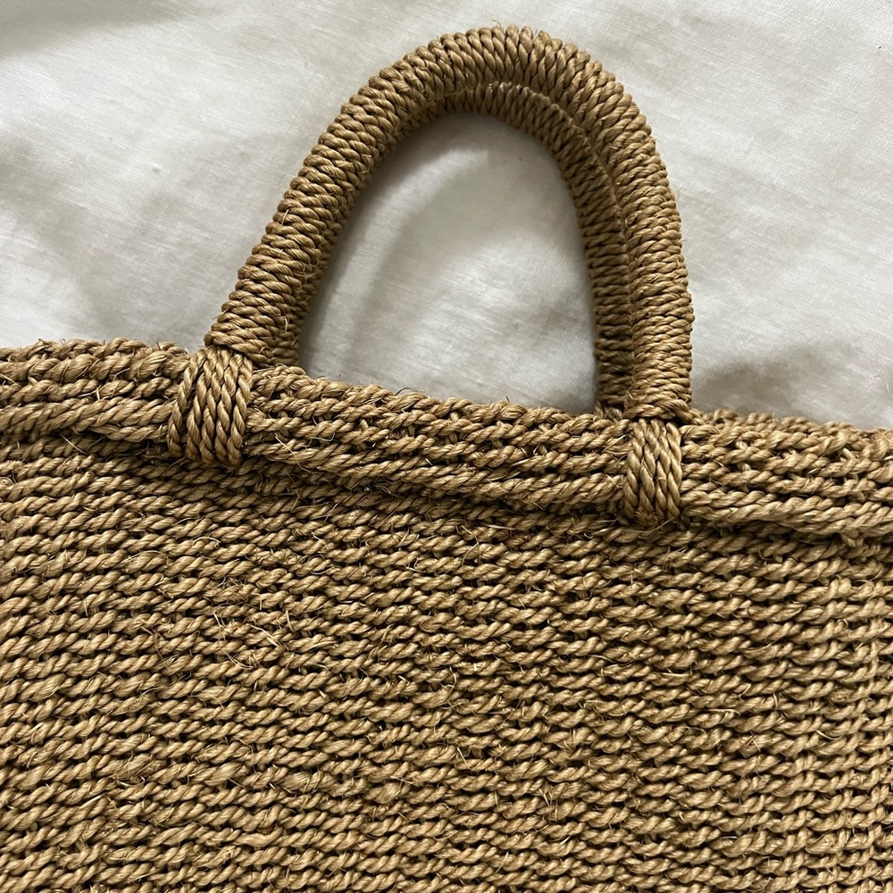 Manebi Raffia Mini Bag - Picture 3 of 3